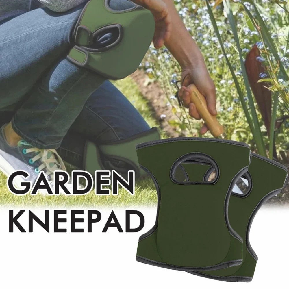 1 Pair Neoprene Garden Knee Pads Foam Cushioned Protective Kneeling Pad for Gardening Floor Cleaning