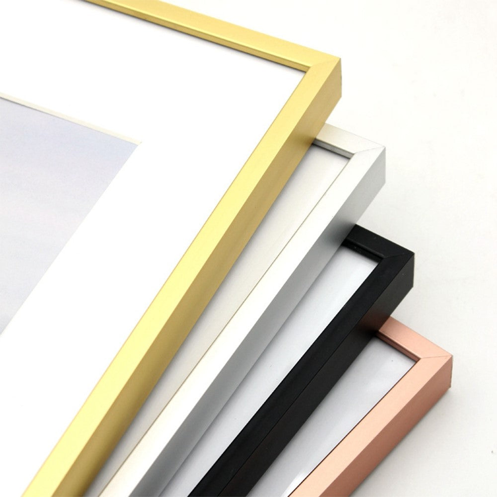 10 Inch 20.3x25.4cm Metal Picture Frame Aluminum Alloy Acrylic Glass Wall Mounted Photo Frame