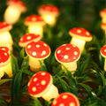 1.5m 10 LED Mushroom Decor Fairy Lights Battery Operated String Lights Gifts