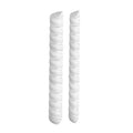 1 Large + 1 Small Tree Trunk Cover Plastic Tree Trunk Wrap Pipe Bark Protectors