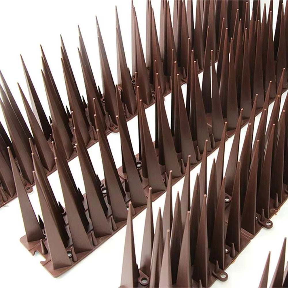 6Pcs Garden Anti-Climbing Spikes Birds Cats Repellent Wall Fence Protection Device