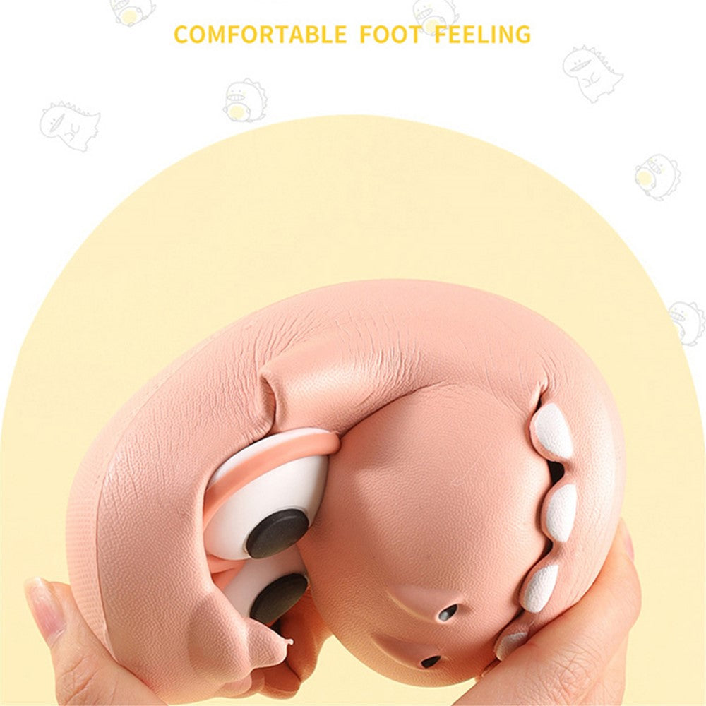 1 Pair Cartoon Dinosaur Kids EVA Slippers Non-Slip Thicken Sole Slippers