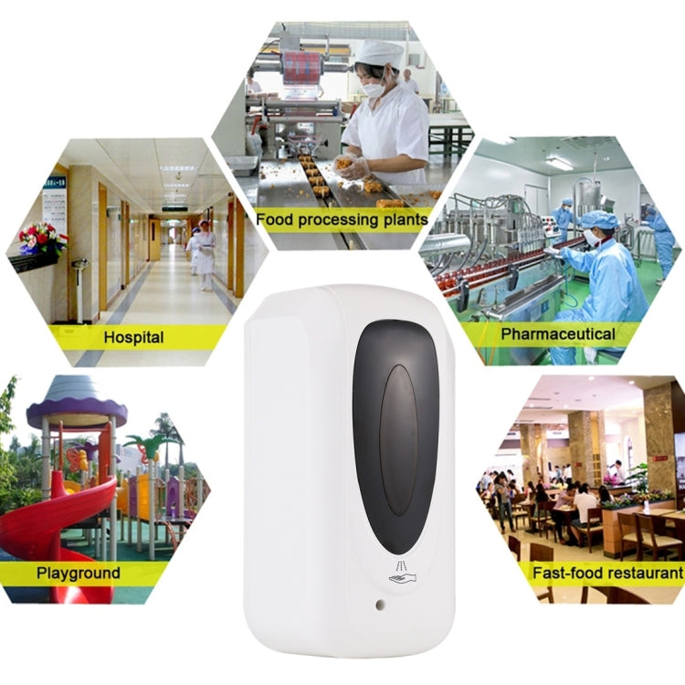 F1303 1000ML Touchless Automatic Infrared Sensor Spray Sterilization Dispenser, F1303