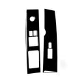 For Nissan 350Z 2003-2005 2pcs Car Window Lift Decorative Sticker, Left Drive, Car Window Lift, Left Drive