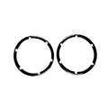For Nissan 350Z 2003-2009 2pcs Car Hardtop Rear Speaker Horn Decorative Sticker, Left and Right Drive Universal, Car Hardtop Rear Speaker Horn