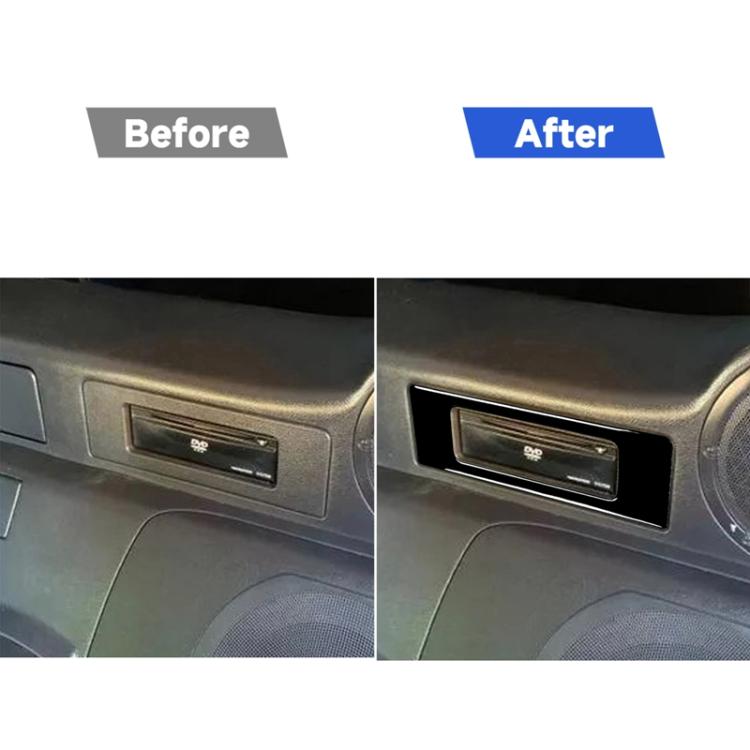 For Nissan 350Z 2003-2009 Car DVD Player Decorative Sticker, Left and Right Drive Universal, Car DVD Player