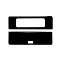 For Nissan 350Z 2003-2009 Car DVD Player + Storage Box Decorative Sticker, Left and Right Drive Universal, Car DVD Player + Storage Box