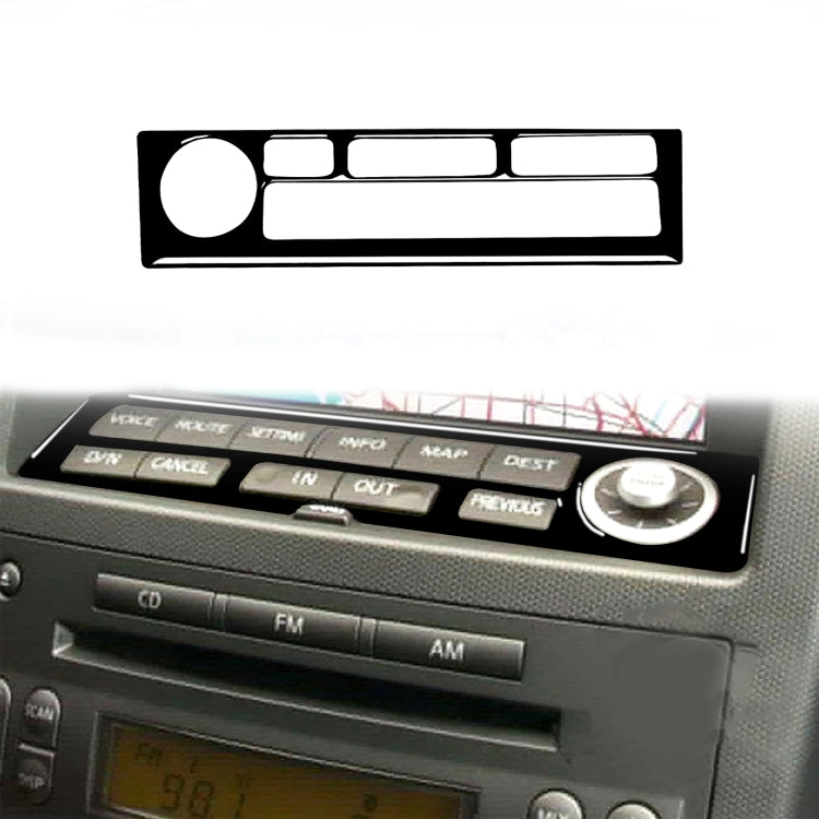 For Nissan 350Z 2003-2009 Car Navigation Keys Decorative Stickers, Left and Right Drive Universal, Car Navigation Keys