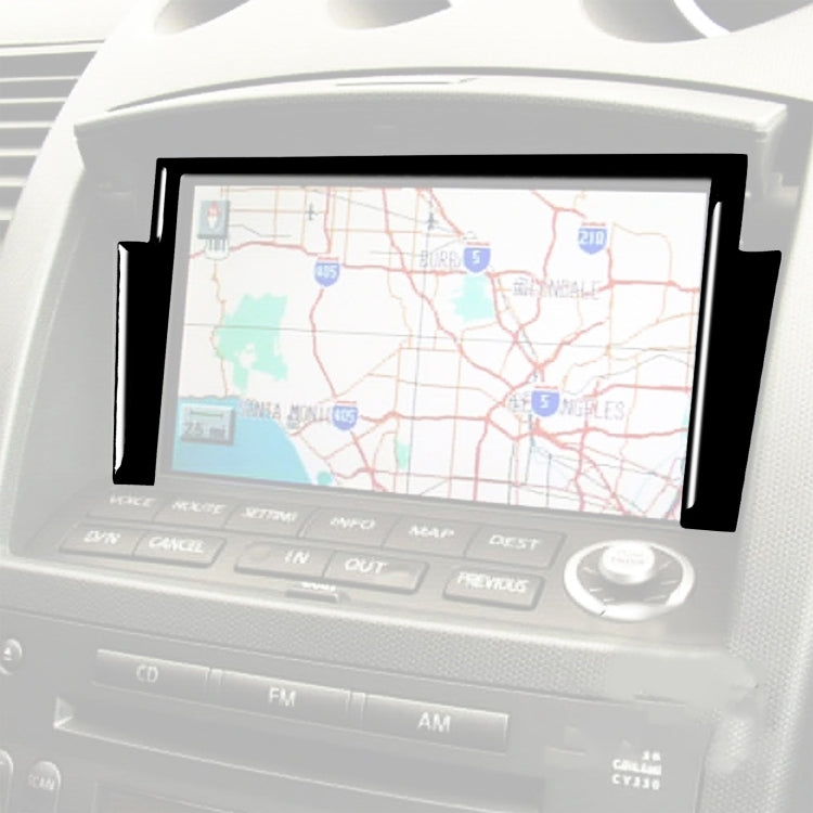 For Nissan 350Z 2003-2009 Car Navigation Box Decorative Stickers, Left and Right Drive Universal, Car Navigation Box