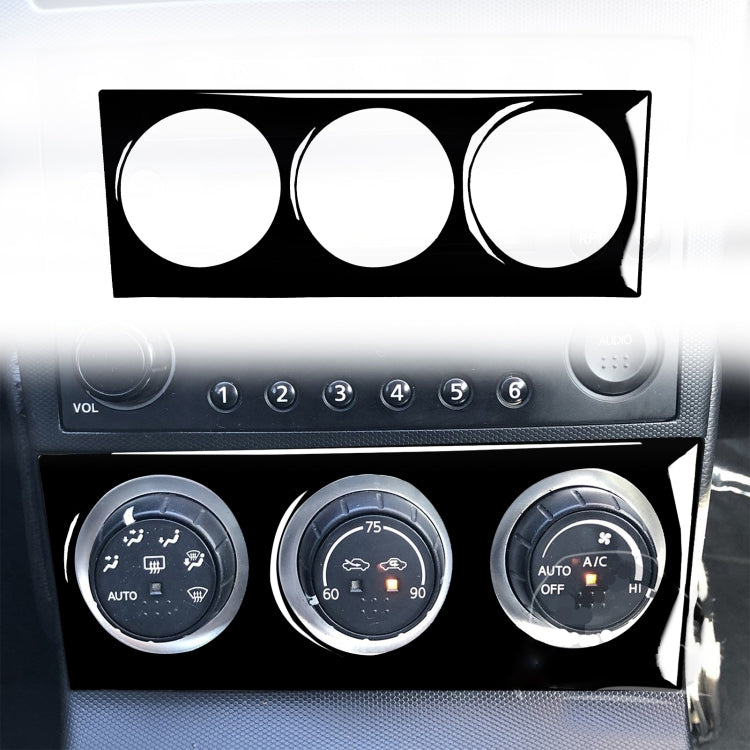 For Nissan 350Z 2003-2009 Car Air Conditioning Adjustment Decorative Stickers, Left and Right Drive Universal, Car Air Conditioning Adjustment