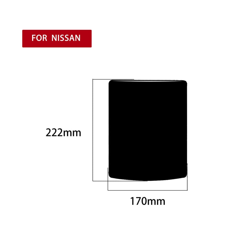 For Nissan 350Z 2003-2009 Car Central System Control Storage Box Decorative Stickers, Left and Right Drive Universal, Car Central System Control Storage Box