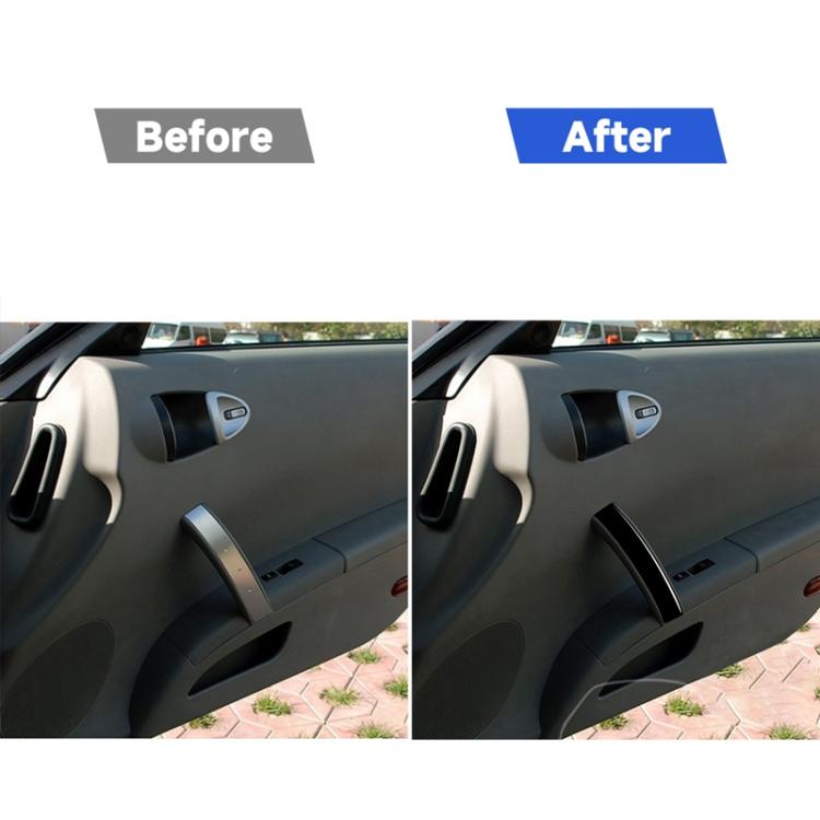 For Nissan 350Z 2003-2009 Car Passenger Side Door Handle Decorative Stickers, Left Drive, Car Passenger Side Door Handle