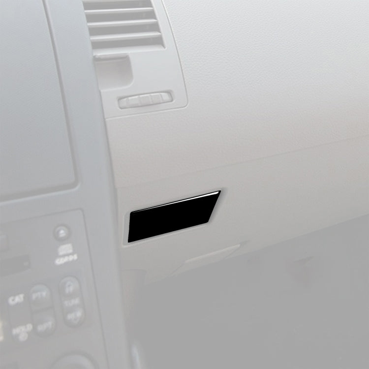 For Nissan 350Z 2003-2009 Car Co-pilot Storage Compartment Lock Decorative Stickers, Left Drive, Storage Compartment Lock, Left Drive