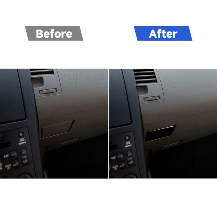 For Nissan 350Z 2003-2009 Car Co-pilot Storage Compartment Lock Decorative Stickers, Left Drive, Storage Compartment Lock, Left Drive