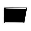 For Nissan 350Z 2003-2009 Car Co-pilot Storage Compartment Lock Decorative Stickers, Right Drive, Storage Compartment Lock, Right Drive