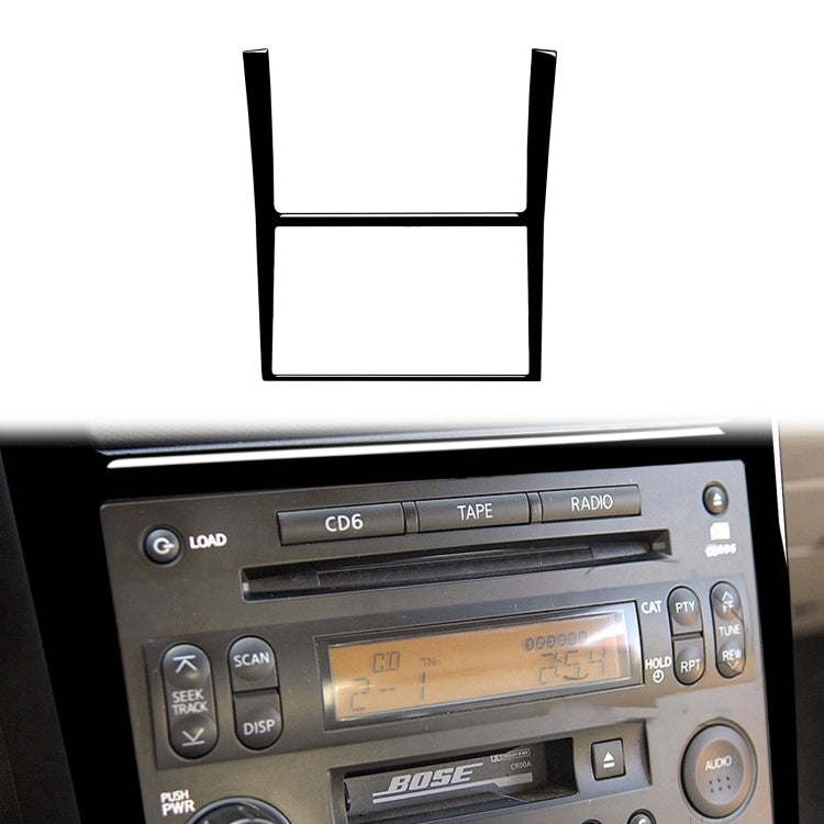 For Nissan 350Z 2003-2009 Car Nav Bounding Box Decorative Stickers, Left and Right Drive Universal, Car Nav Bounding Box
