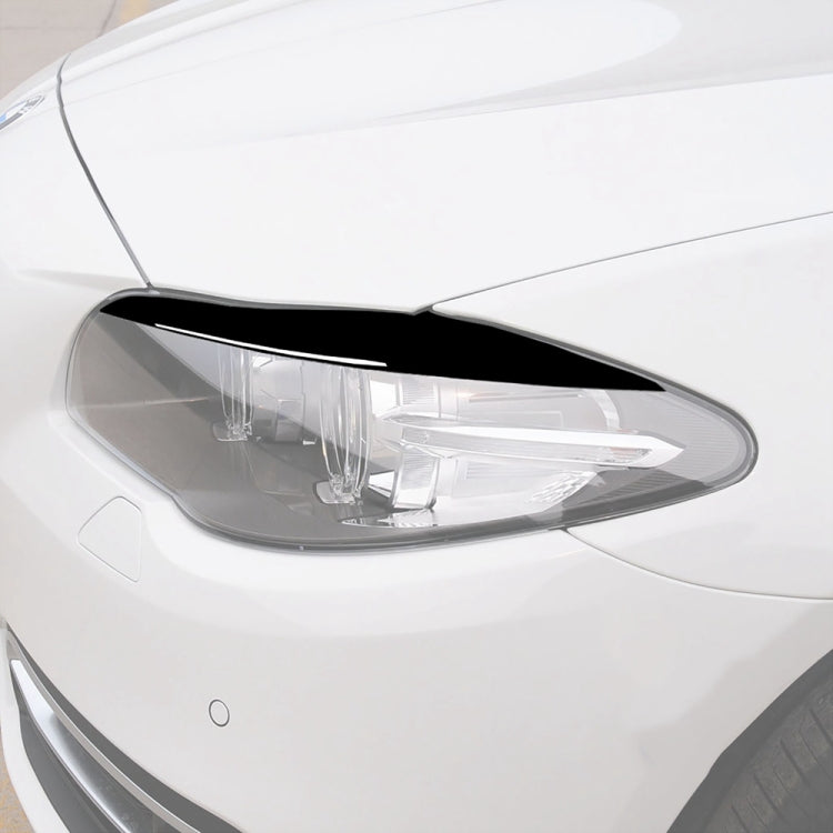 For BMW 5 Series F10 2010-2013 Car Lamp Eyebrow Decorative Sticker,Left and Right Drive Universal, For BMW 5 Series F10 2010-2013 Lamp Eyebrow