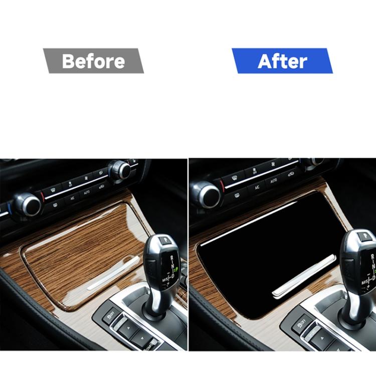 For BMW 5 Series F10 2011-2017 Car Storage Box Decorative Sticker,Left and Right Drive Universal, Storage Box