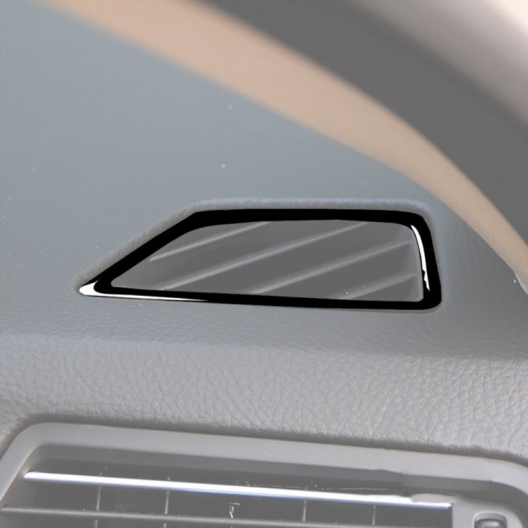For BMW 5 Series F07 5GT 535i 2010-2016 Car Instrument Air Outlet Decorative Sticker, Left Drive, Instrument Air Outlet, Left Drive