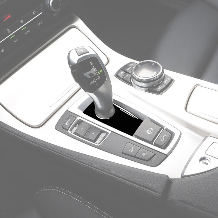 For BMW 5 Series F07 F10 F25 F26 / GT X3 X4 2009-2016 Car Handbrake Below Panel Decorative Sticker, Left Drive, Handbrake Below Panel, Left Drive