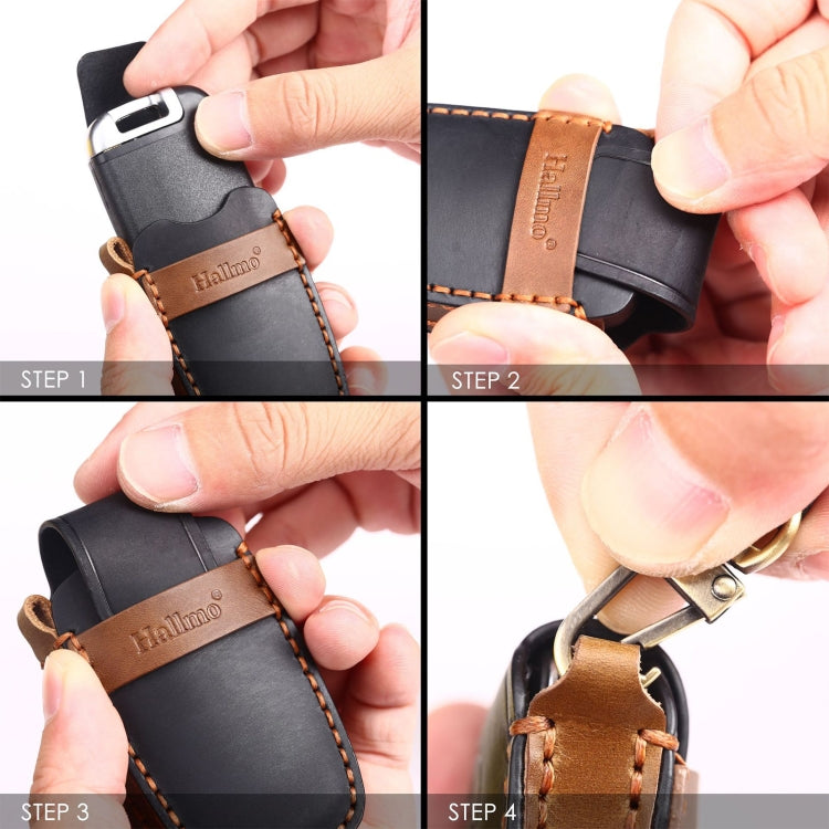For Chevrolet GMC / Colorad 4-button C159 Car Key Leather Protective Case, 4-button