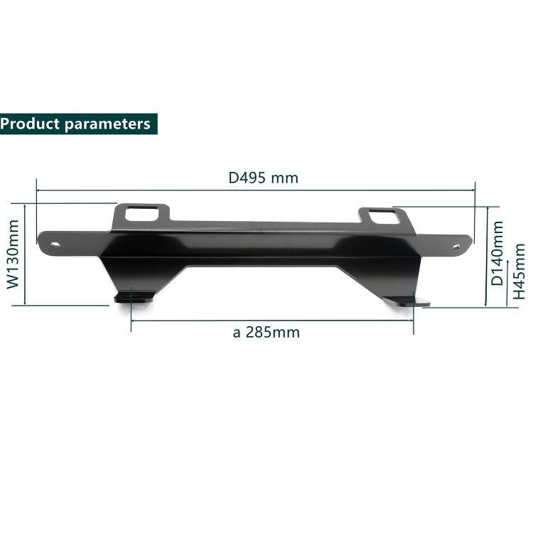 ZL-2064R Car Right Side Rear Seat Isofix Child Seat Interface for Toyota Camry 2006-2013, ZL-2064R
