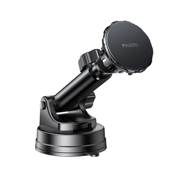 Yesido C160 Suction Cup Type Telescopic Rod Magnetic Car Phone Holder, C160