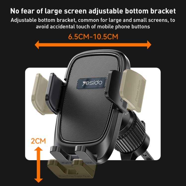 Yesido C241 Adjustable Car Air Vent Mobile Phone Holder, C241