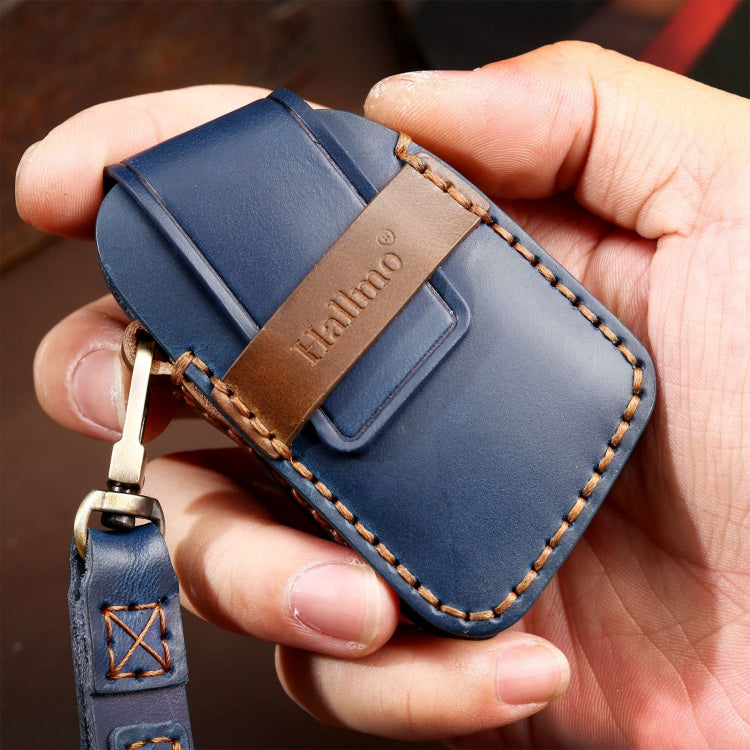 For Cadillac / CT5 / CT6 / XT6 4-button C086 Car Key Leather Protective Case, C086