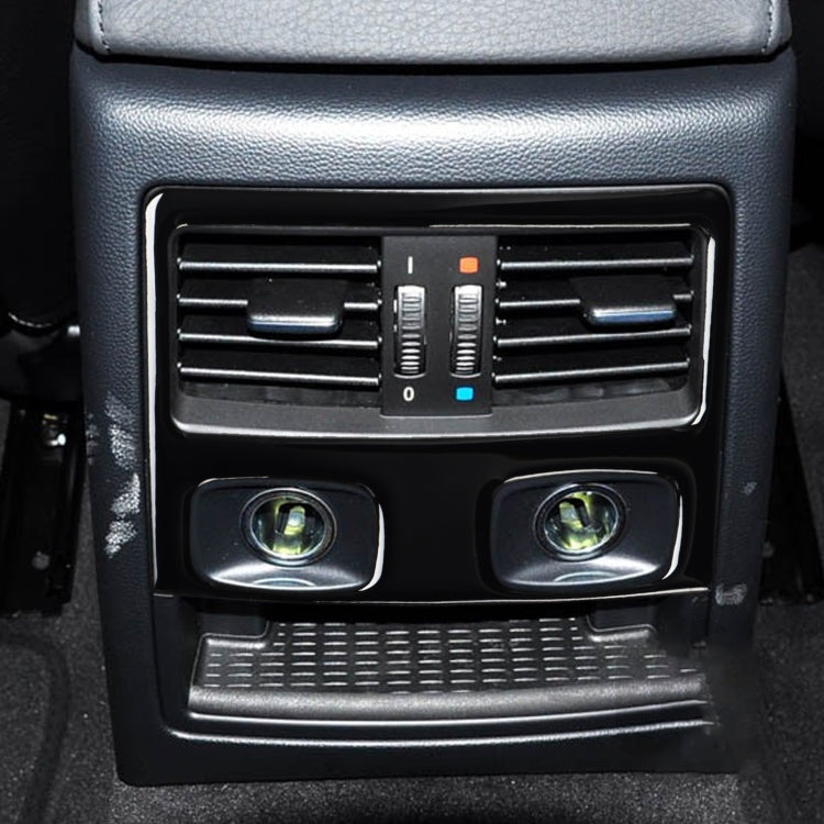 For BMW 3 Series E90/E92 2005-2012 Car Rear Air Vents with Holes Decorative Sticker, Left and Right Drive Universal, Car Rear Air Vents with Holes