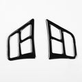 For BMW 3 Series E90 2005-2012 2pcs Car Steering Wheel Buttons Decorative Sticker, Left and Right Drive Universal, Car Steering Wheel Buttons