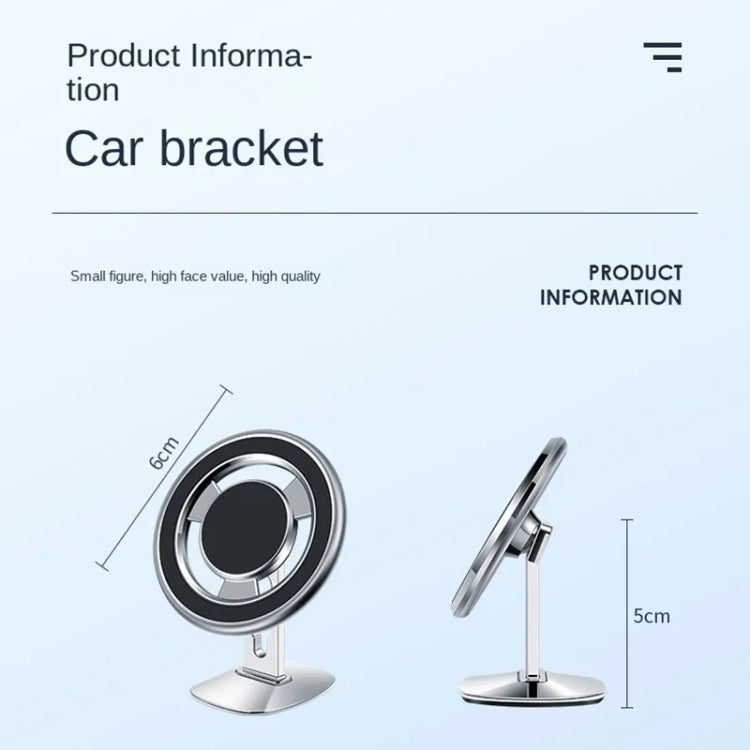 F68 360 Degree Rotating Car Magnetic Mobile Phone Bracket, F68