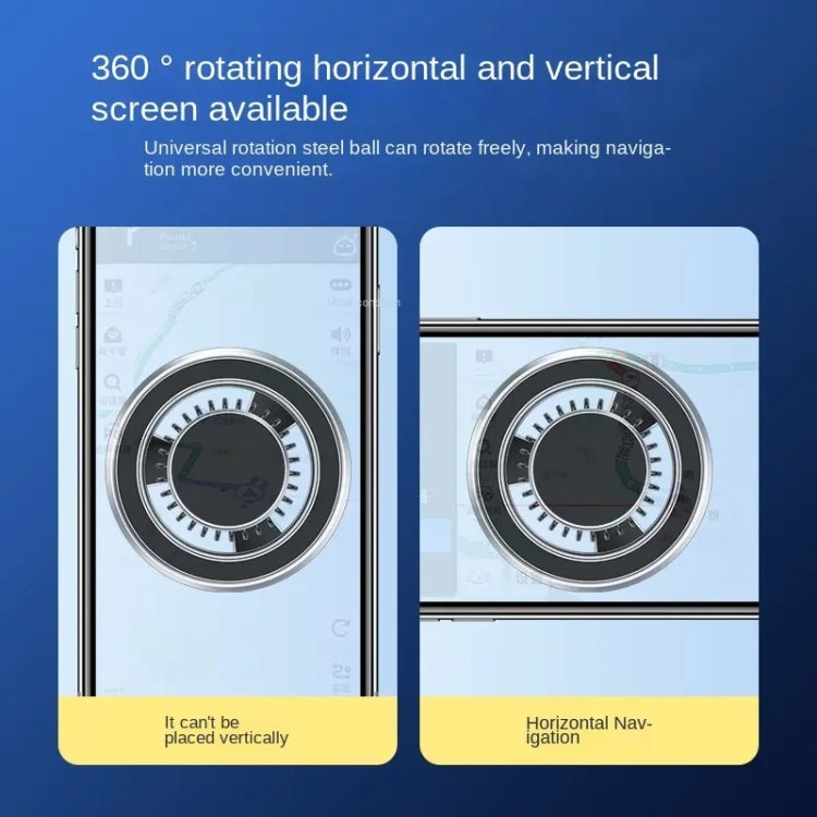 F68 360 Degree Rotating Car Magnetic Mobile Phone Bracket, F68