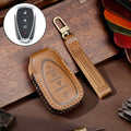 For Chevrolet 4-button Hallmo Car Cowhide Leather Key Protective Cover Key Case, C113