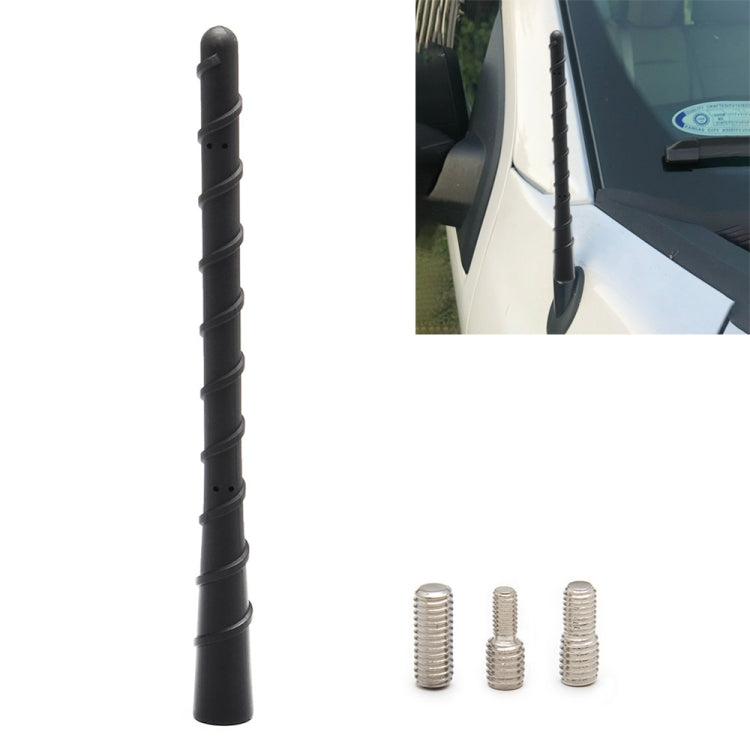 For Ford F150 / Dodge RAM Car Modified 176mm Helical Antenna Mast, ANT-1005-BK