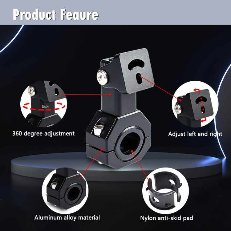 2pcs LT02 Motorcycle Light Universal Bracket, 2pcs