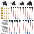 20 in 1 Car Blade Fuse Holder Kits with Cable, 20 in 1