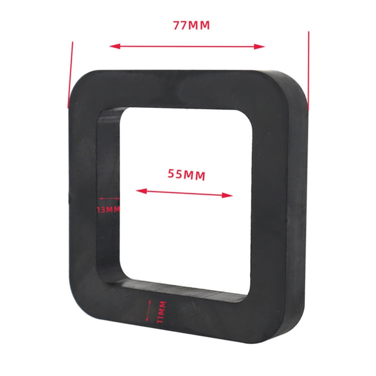 CP-3015 4 in 1 Car 2 inch Trailer Hitch Receiver Silencer Pad, 4 in 1