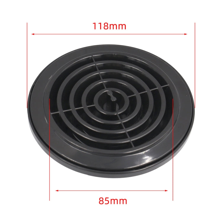 CP-0644 RV Yacht ABS Snap-in Air-conditioning Outlet Panel, CP-0644