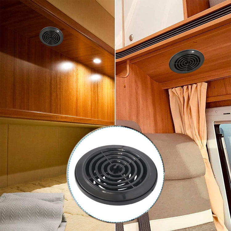 CP-0644 RV Yacht ABS Snap-in Air-conditioning Outlet Panel, CP-0644