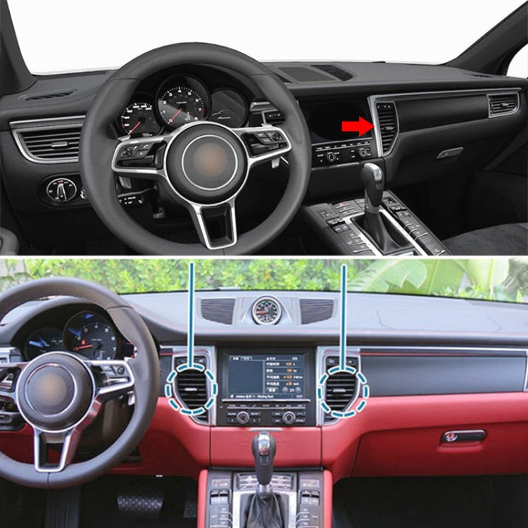 For Porsche Macan Car Middle Air Conditioning Air Outlet Paddle 95B819201B-1, For Porsche Macan Middle