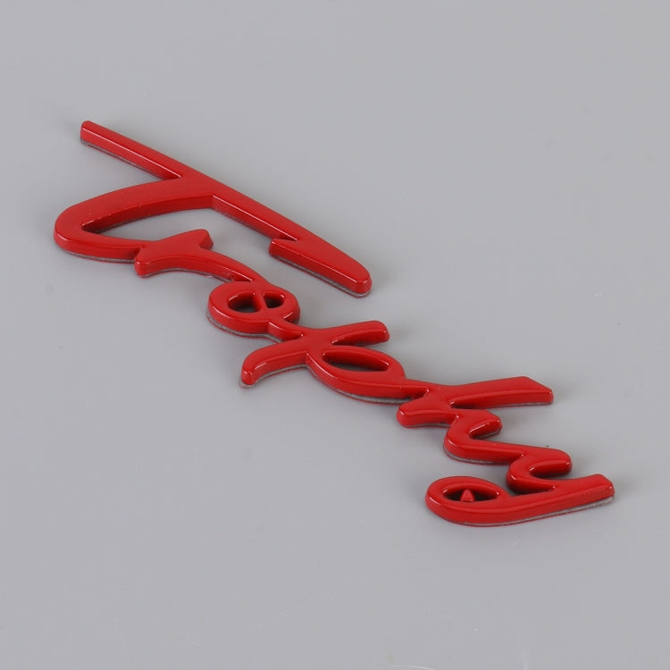 Car TROPHY Personalized Aluminum Alloy Decorative Stickers, Size: 11.5x2.5x0.35cm
