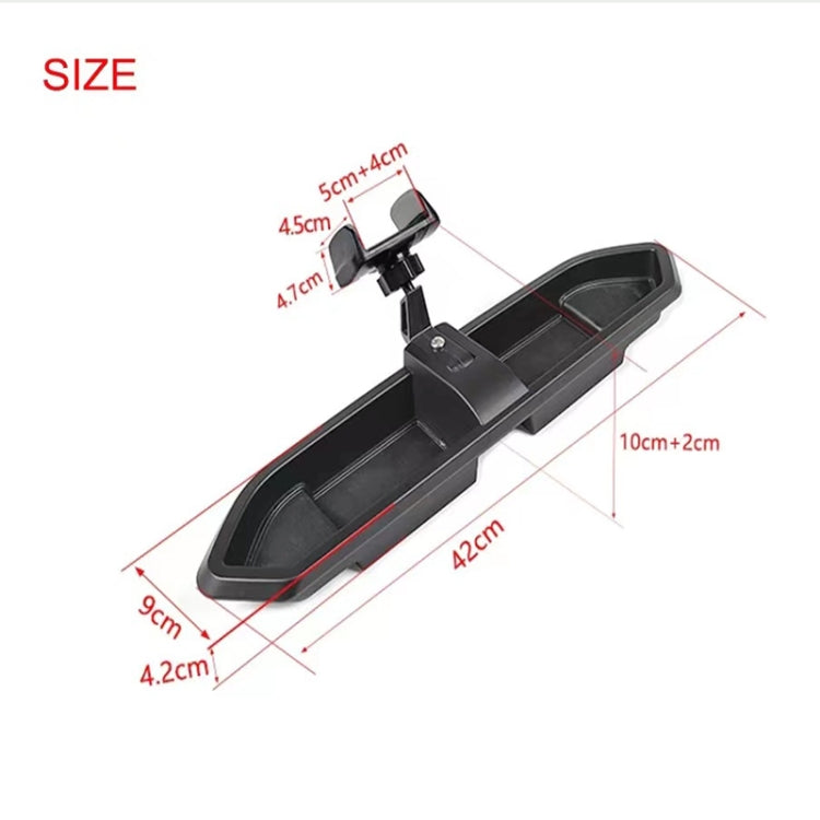 For Jeep Wrangler JL / JT 2018 Car Modified Dashboard Storage Box with Phone Navigation Bracket, For Jeep Wrangler JL / JT 2018