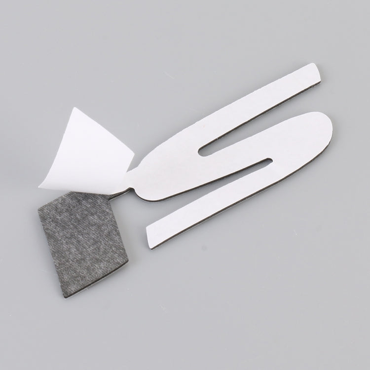 Car Si Metal Stickers Personalized Aluminum Alloy Decorative Stickers, Size:10 x 3cm