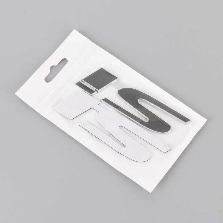 Car Si Metal Stickers Personalized Aluminum Alloy Decorative Stickers, Size:10 x 3cm