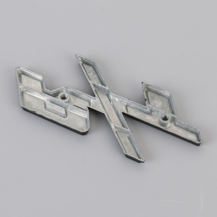Car R / T Personalized Aluminum Alloy Decorative Stickers, Size:10.5 x 5cm