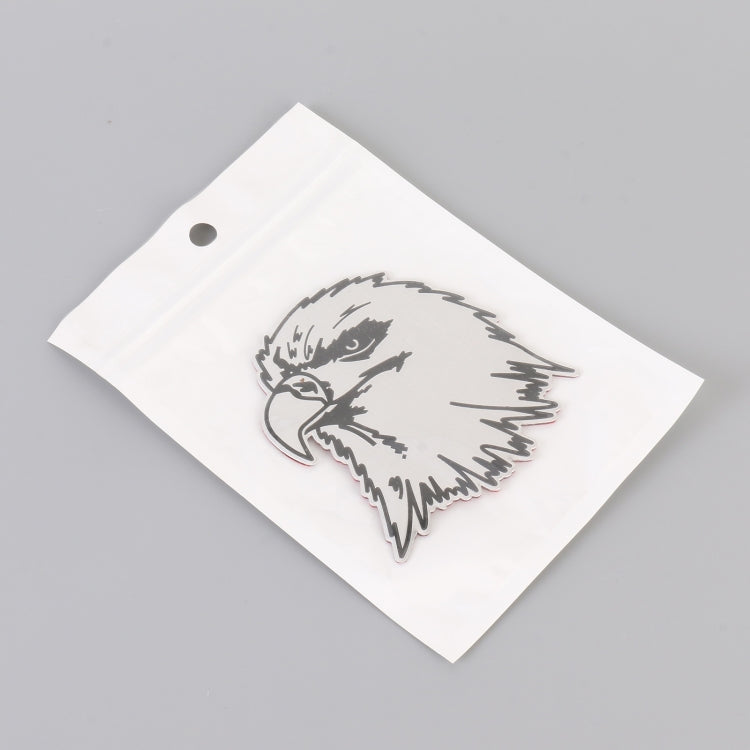 Car Owl Metal Stickers Personalized Aluminum Alloy Decorative Stickers, Size:8 x 7.5cm, Owl Stickers