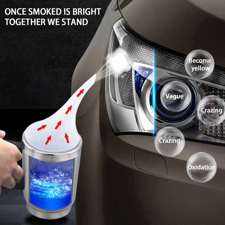 Car Headlight Scratch Aging Yellowing Renovation Repair Set, EU Plug, EU Plug
