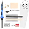 100W Electric Soldering Iron Plastic Welding Machine Car Bumper Repair Plier, AU Plug, AU Plug