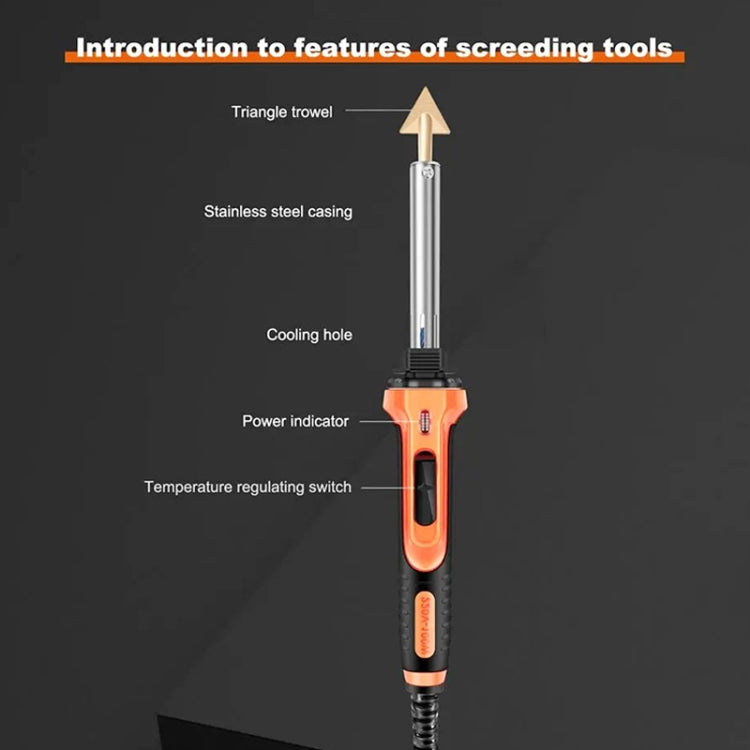 100W Electric Soldering Iron Plastic Welding Machine Car Bumper Repair Plier, US Plug, US Plug